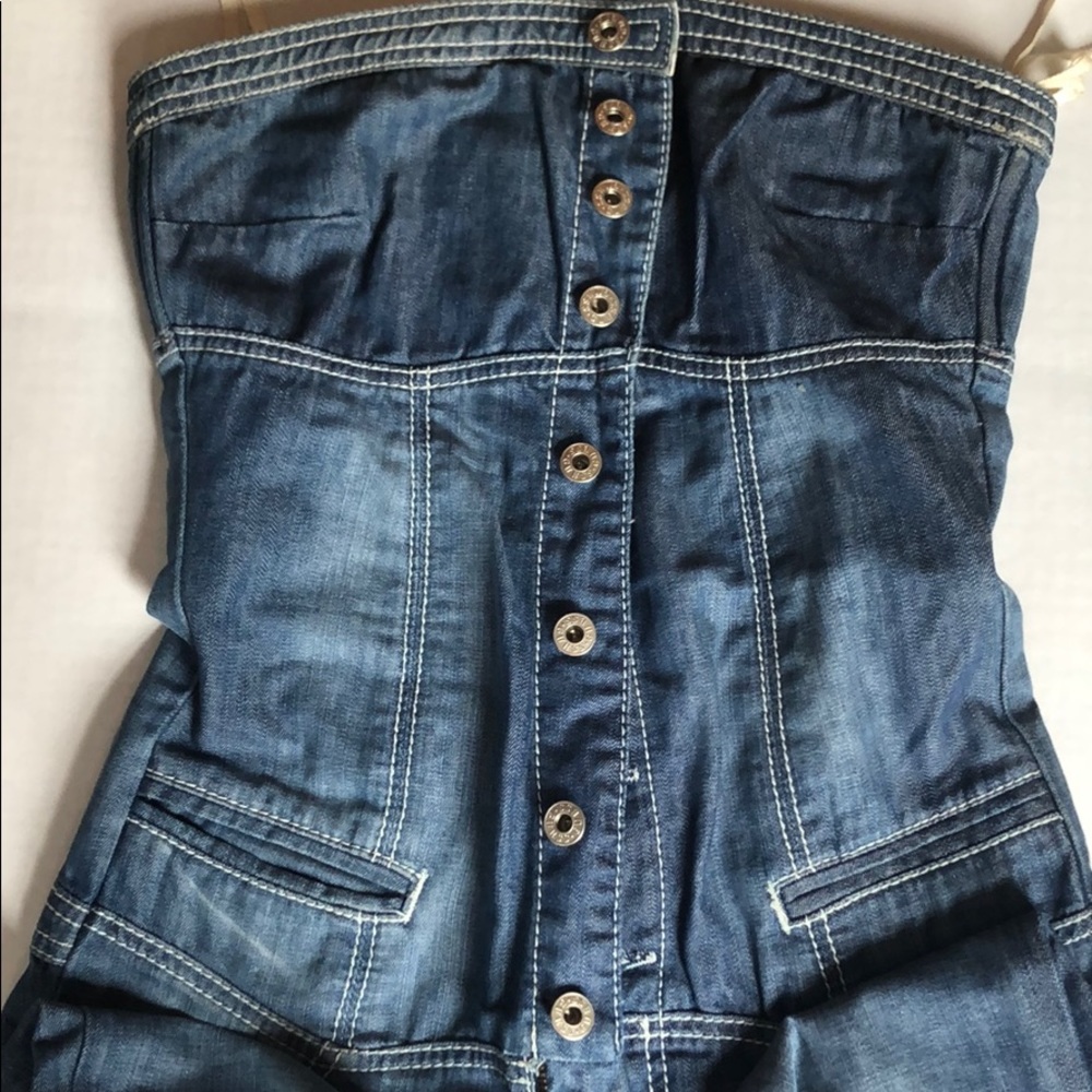 Guess Jean TubeTop jumpsuit